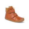 Barefoot topanky Brandon Tex Wool Cognac Koel Dupidup