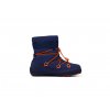 Snehule Snowy Witty Snowboot Vegan Elephant Blue Orange Affenzahn Dupidup 2