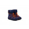 Snehule Snowy Witty Snowboot Vegan Elephant Blue Orange Affenzahn Dupidup 6