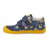 Barefoot topánky Danny Print Tractor Yellow Koel4kids Dupidup 4