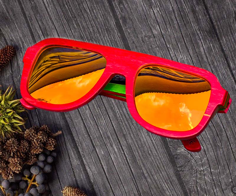 Dřevěné brýle Duppau