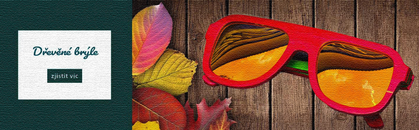 Dřevěné brýle Duppau