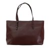damska kabelka duppau ela tmave hneda tote bag predni strana