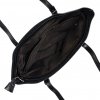 damska shopper kabelka tote bag duppau sina cerna pohled dovnitr