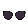 Dámské sluneční brýle Duppau Cannes černé sklo ve tvaru cat-eye