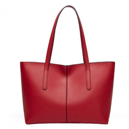 damen handtasche duppau lara shopper tasche in rot