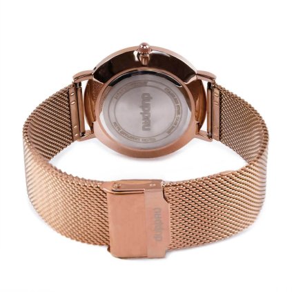 Uhr DUPPAU APOLLON mit Mesh Armband, rose gold