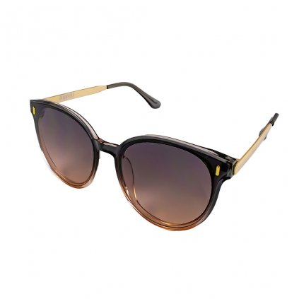 Damen Sonnenbrille Duppau Culebra mit Farbverlauf grau/rosa