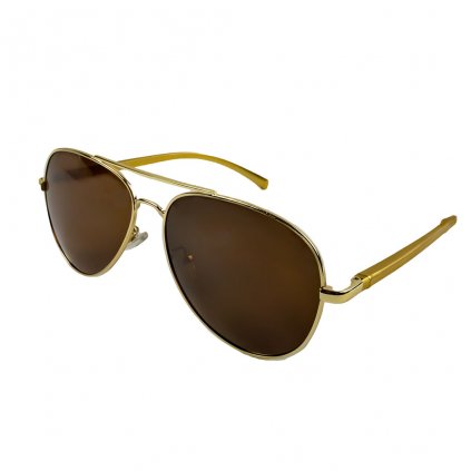 Unisex Pilot Sonnenbrille Duppau Jakarta gold/braun