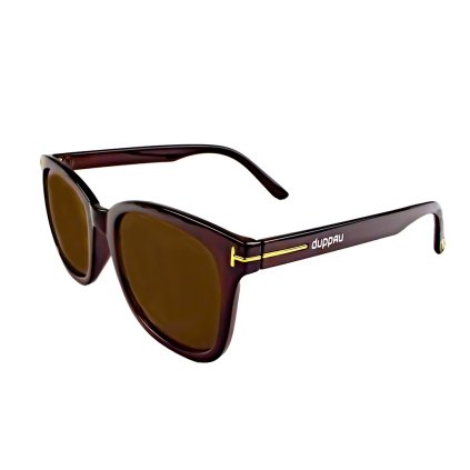 Damen Sonnenbrille Duppau Samoa bordeaux rot im Wayfarer Stil