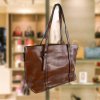 damen shopper handtasche tote bag duppau silvia hellbraun in der boutique