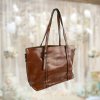 damen shopper handtasche tote bag duppau silvia hellbraun zur hochzeit