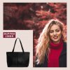 schwarze tasche typ shopper duppau linda passt zu jedem outfit