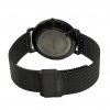 uhr duppau ares mit schwarzen mesh armband ruckseite