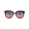 Extravagante Damen Sonnenbrille Duppau Barbados mit Farbverlauf lila/rosa