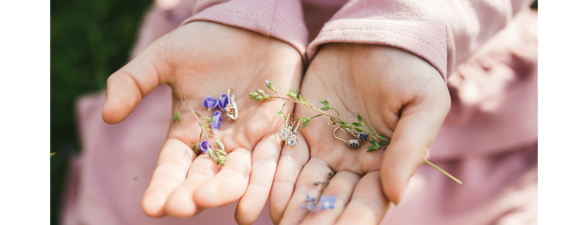 DUPPI | DETSKÉ NÁUŠNICE | DETSKÉ ŠPERKY | ZLATÉ NÁUŠNICE PRE BÁBATKÁ