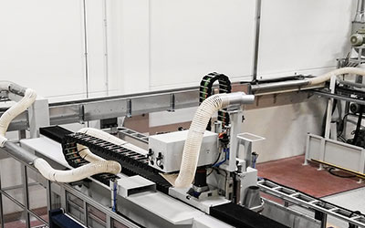 Prípadová štúdia: vysávací systém pre hliníkové špony na pantografe