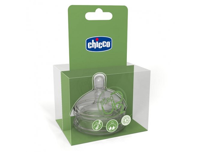 CHICCO  StepUp Dudlík S 4+ 3d 2ks