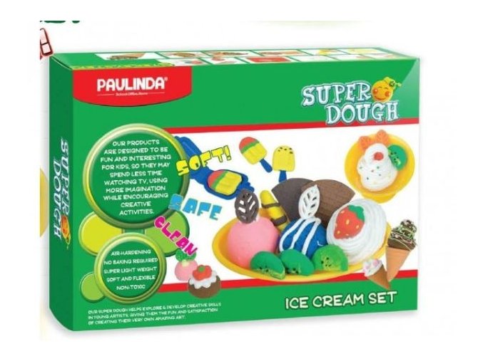 Modelína SUPER DOUGH - Výroba zmrzliny