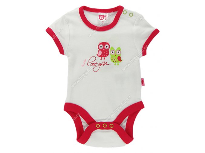 G-mini kojenecké body s krátkým rukávem G4012