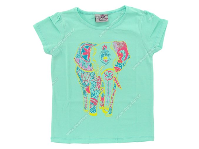 Dívčí triko ARTENA sv. zelené