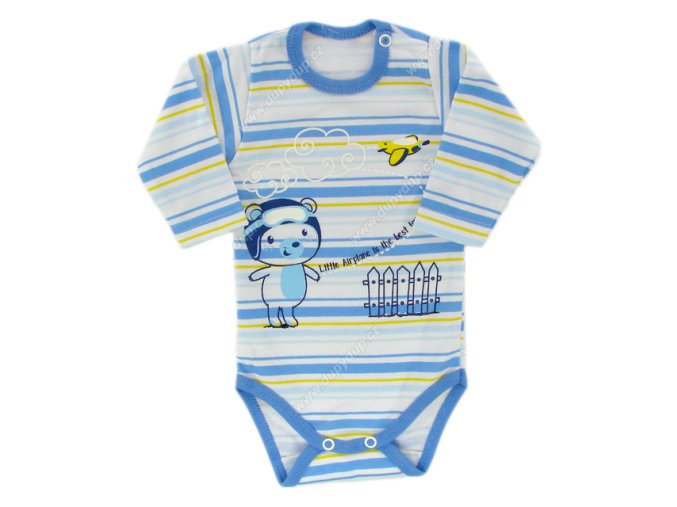 Body s dlouhým rukávem EWA CIRCUS modré