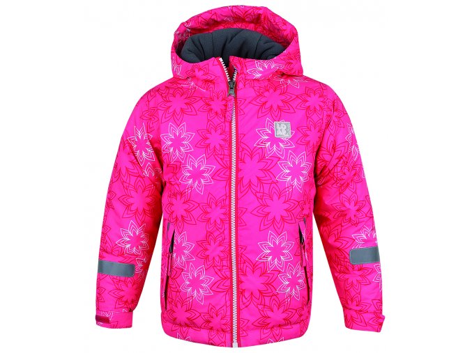 Zimní dětská bunda L4200 - ADAM růžová