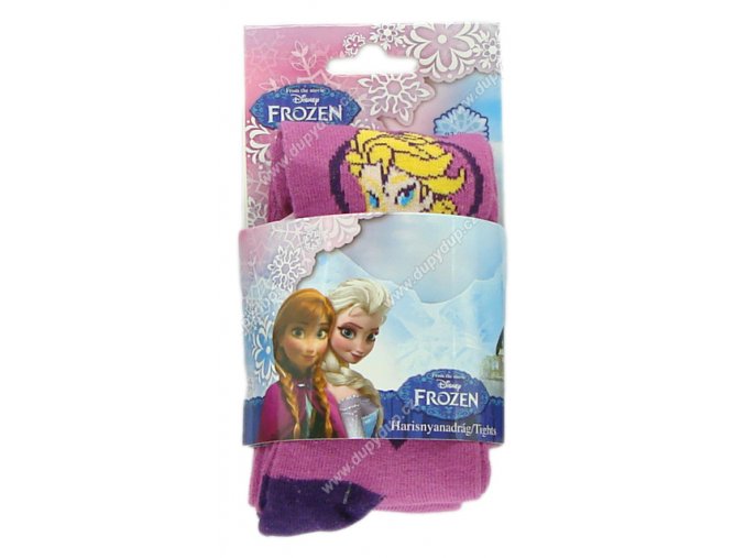 Dětské punčocháče Frozen fialové