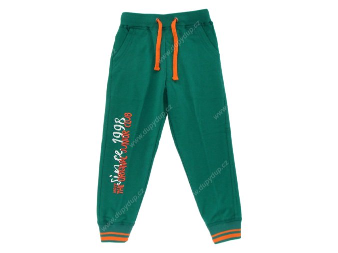 Dětské tepláčky  WOLF T2577F zelené
