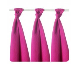 Bambusové pleny XKKO®BMB B&S Magenta 70x70cm - 3ks