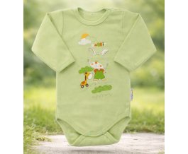 Body dlouhý rukáv EWA zelené