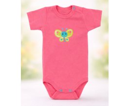 Kojenecké body EWA TROPICAL růžové