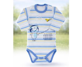 Body s dlouhým rukávem EWA CIRCUS modré