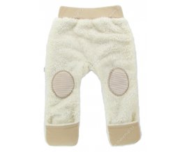Vyteplené kojenecké kalhoty EWA Teddy Bear béžové