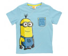 Dětské tričko s krátkým rukávem MIMONI sv.modré