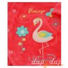 Sametový kojenecký overal EWA - Flamingo malinový