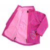 Dětská softshellová bunda KUGO S2611 růžová