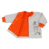 Kojenecký kabátek EWA Forest - oranžový