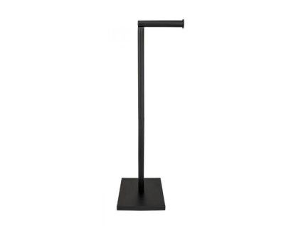 DuraHome WC stojan, černý, 18x55,5x15cm