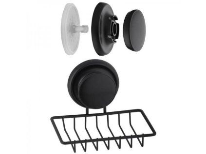 DuraHome Mýdlenka s přísavkou, CHACO 44867, černá