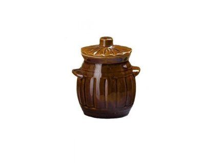 DuraHome Keramický soudek 1,2l + víko Q11