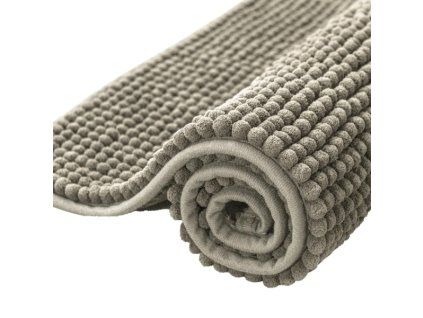 DuraHome Koupelnová předložka CHENILL, 50x80, šedá