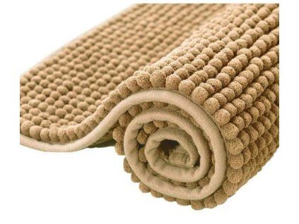 DuraHome Koupelnová předložka CHENILL, 50x80, béžová