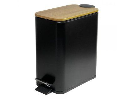 DuraHome Odpadkový koš 6l, černý