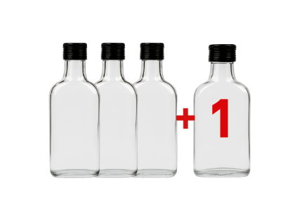 DuraHome Láhev, 3+1 zdarma, Placatka 200 ml