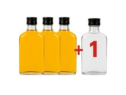 DuraHome Láhev, 3+1 zdarma, Placatka 100 ml
