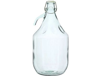 Demižón s pákovým uzávěrem 5l / Dáma