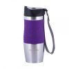 kamille Termohrnek 380ml, fialový, 2052A