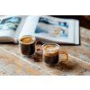 Vialli Design Sada 2 dvoustěnných espresso šálků, 80ml, AMBER 8579