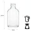 DuraHome Láhev Placatka 100 ml
